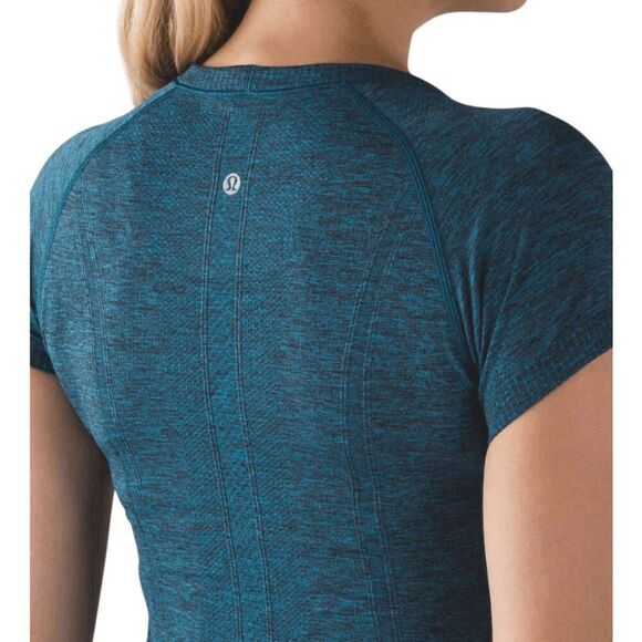 LULULEMON ATHLETICA Swiftly Tech Short Sleeve Crew Size 4 - Picture 3 of 5